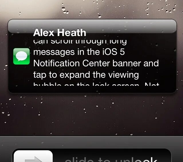 Messages notification. Notification message.