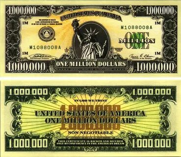 Продать 1 миллион долларов