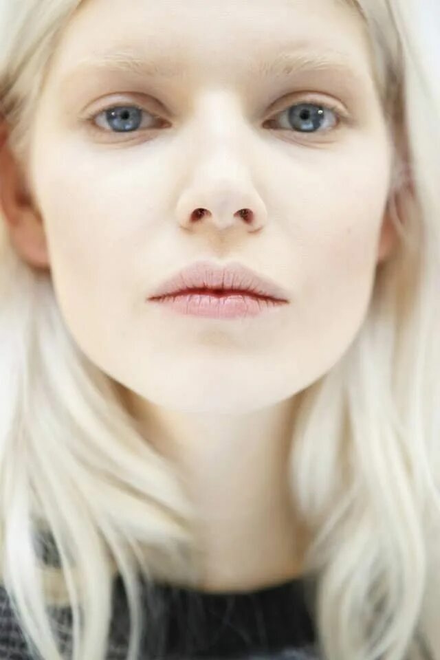 Albino on Behance Albino model, Light hair, Albino girl