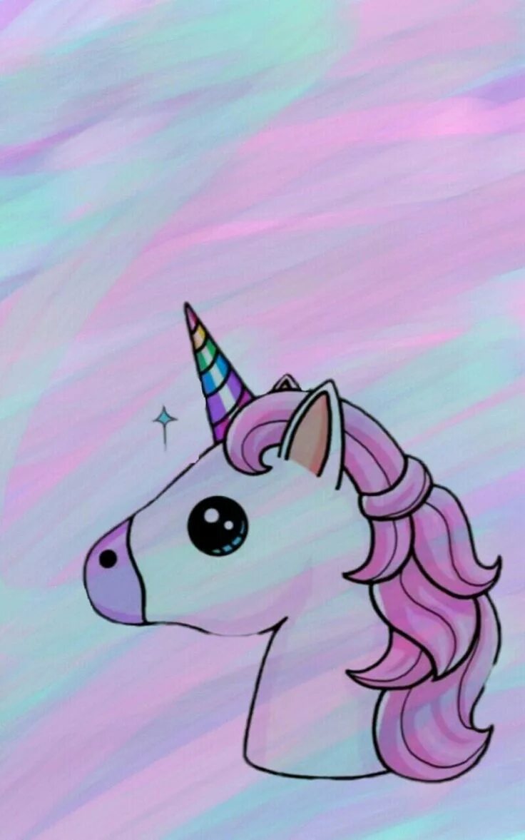 Кавайный единорог. Няшный единорог. Уроки рисования для детей единорог. Единорог стилизованный. Очень легкие единороги.