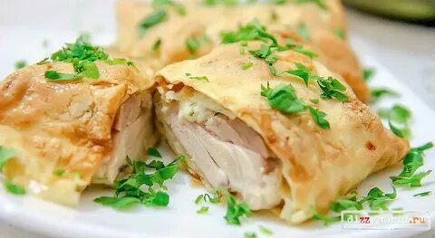 Лаваш с куриной грудки