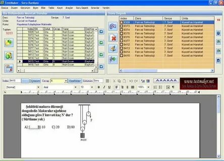 Test maker