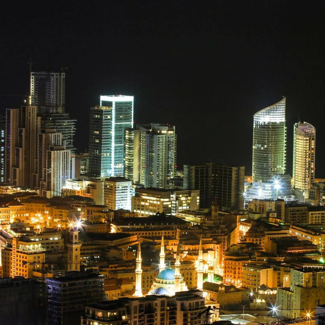 Ночной Бейрут. Ливан Бейрут. Бейрут панорама. Ливан столица.