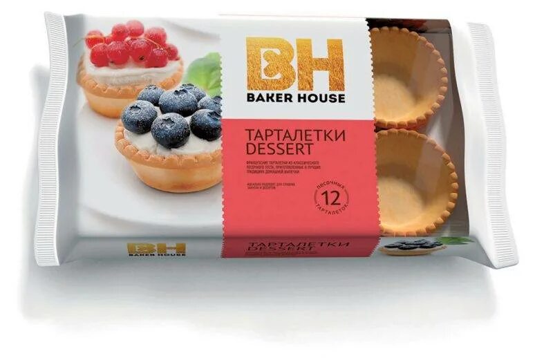4607001414452. Тарталетки песочные baker house 180г. Тарталетки original baker house песочные, 180 г арт. Тарталетки песочные baker house 180г. Baker house тарталетки original песочные.