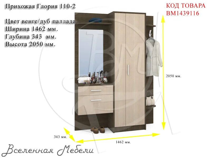 Инструкция прихожие