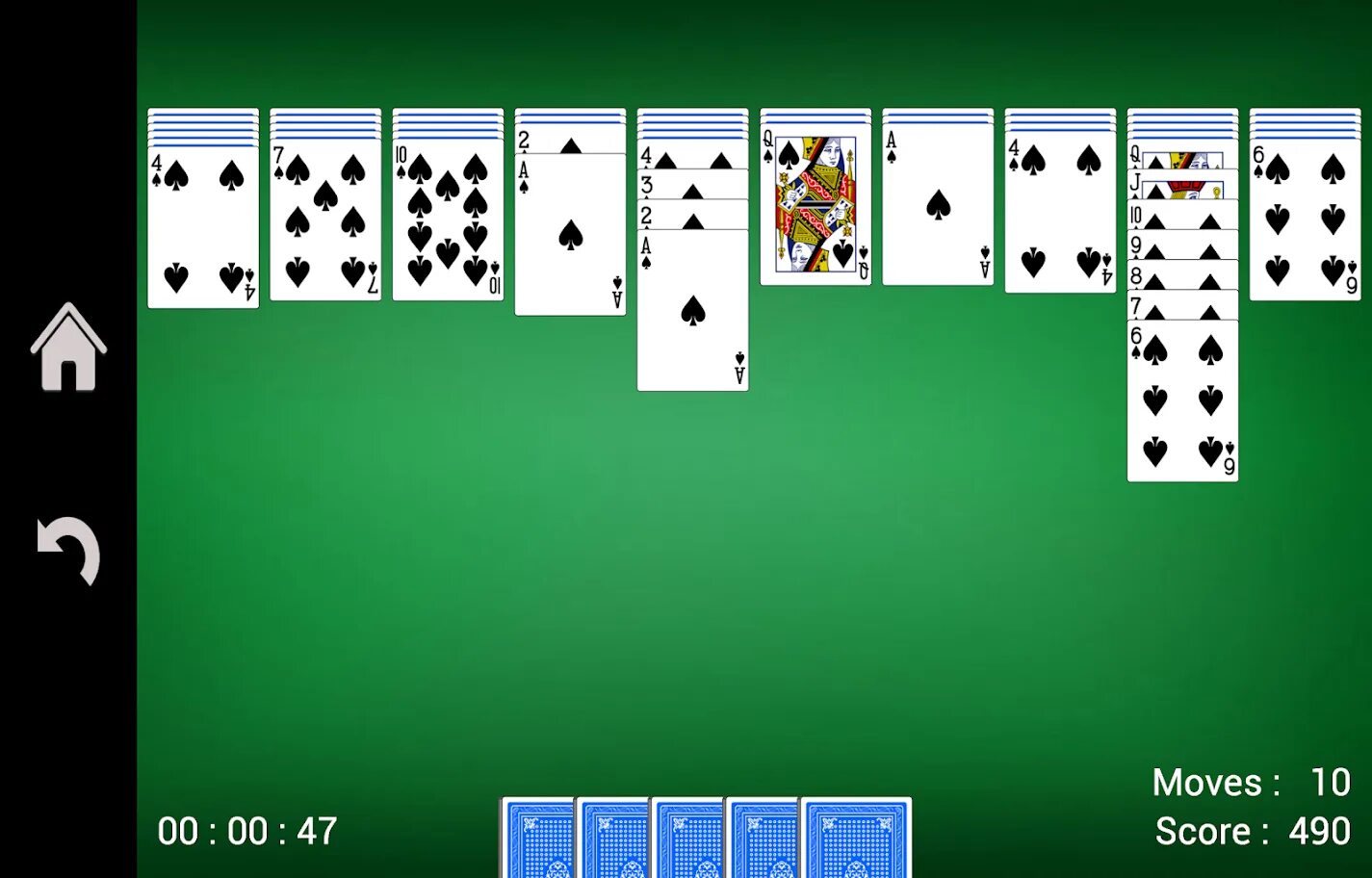 Игра Spider Solitaire. Игра Спайдер Солитер паук. Карточный пасьянс паук. Пасьянс паук 1 масть.