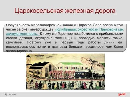 Когда была открыта железная дорога