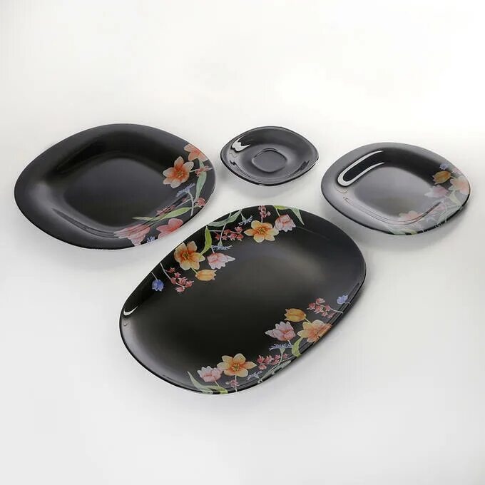 Столовый сервиз luminarc 46. Столовый сервиз luminarc carine minuet black neo, 46. столовый сервиз luminarc carine minuet black 46 предметов n8126. столовый сервиз luminarc carine minuet black 46 предметов. посуда люминарк minuet black neo.