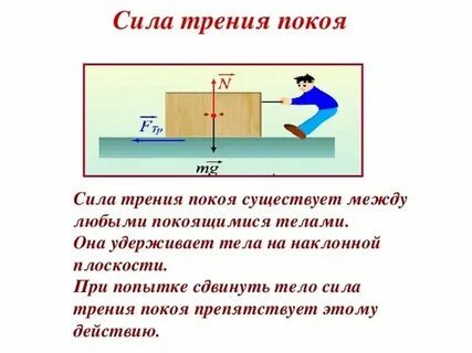 Как направлена сила внутреннего трения