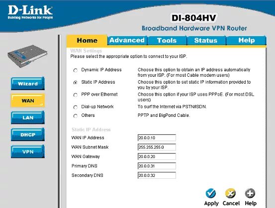 Маршрутизатор di-804hv. D link DL 804hv настройка. Принцип работы маршрутизатора di-804hv. D-link di-804hv Cable/DSL VPN Router with IPSEC and 4-Port Switch. Адреса порты сокеты