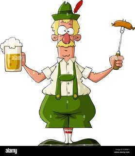 German Oktoberfest Cartoon High Resolution Stock Photography and Images.