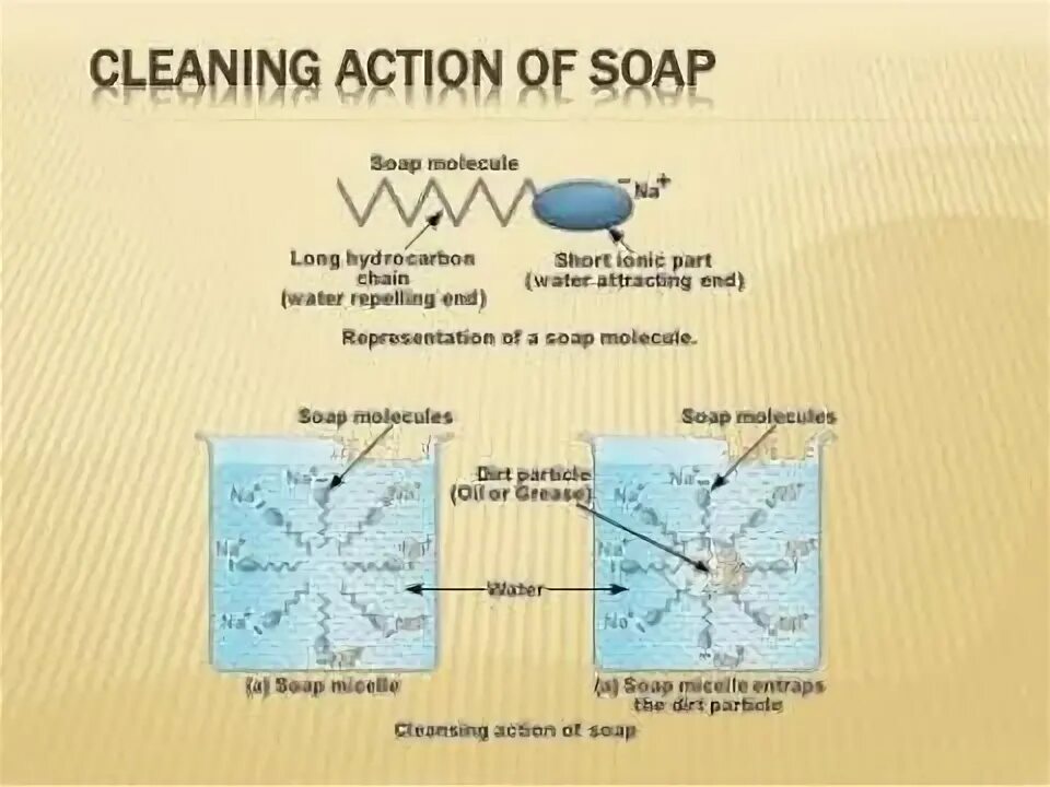 Soap action. Soap action
