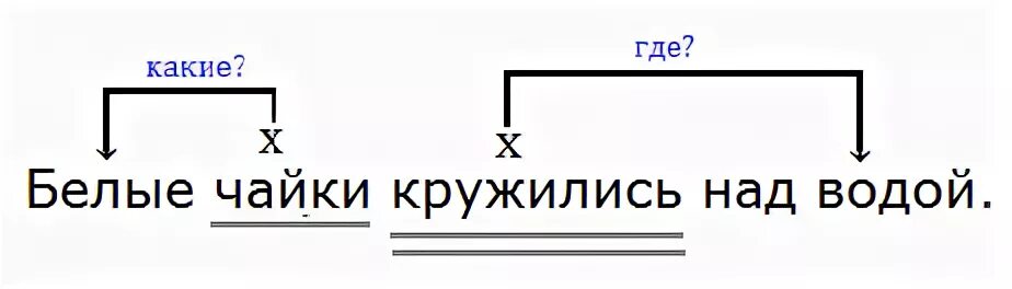 Белые Чайки кружились над водой разбор предложения. Белые Чайки кружились над водой. Чайки кружились над водой разбор предложения. Разбор слова над водой