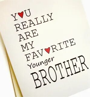 I and my brother is happy