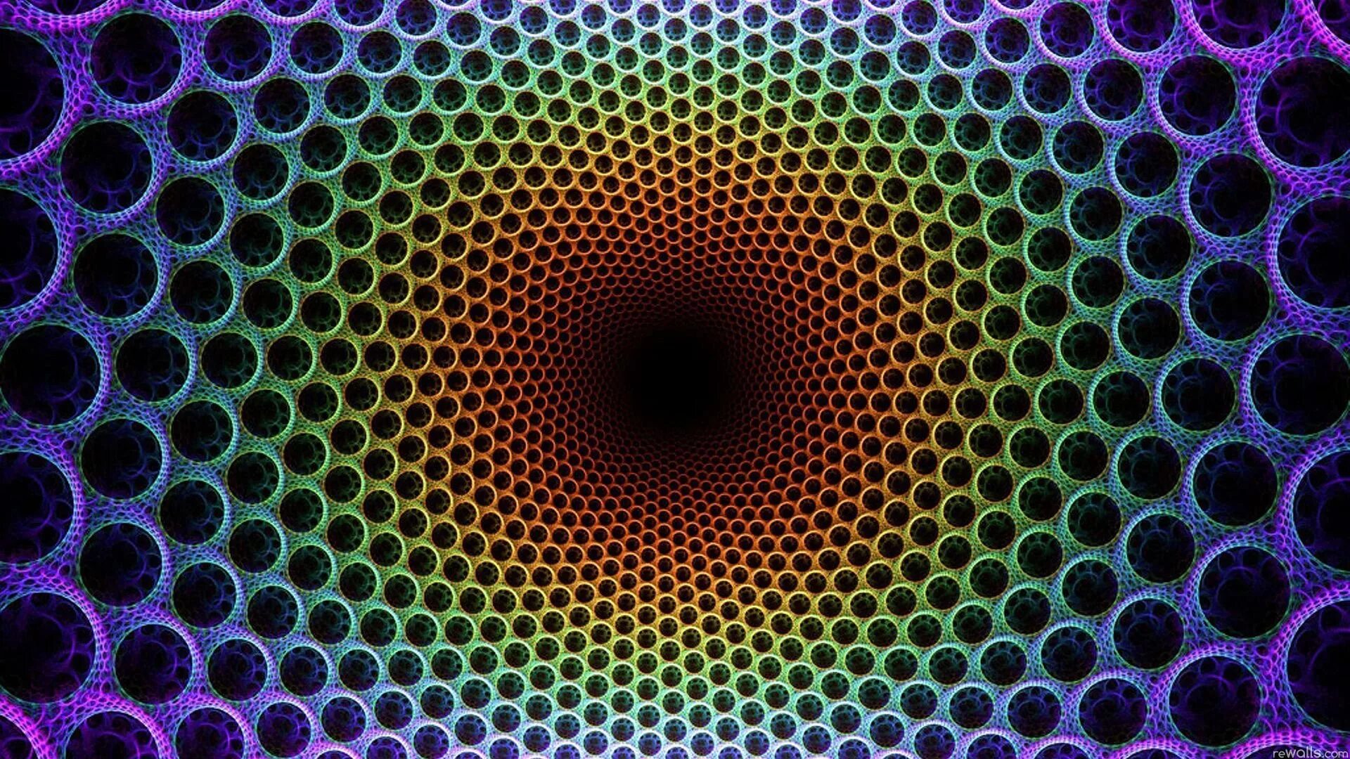 Оптические иллюзии. Приятно для глаз. Глаза фон. Картины для расслабления глаз. Поле небо.