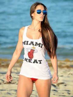 ANAIS ZANOTTI in Bikini Bottoms on the Beach in Miami.