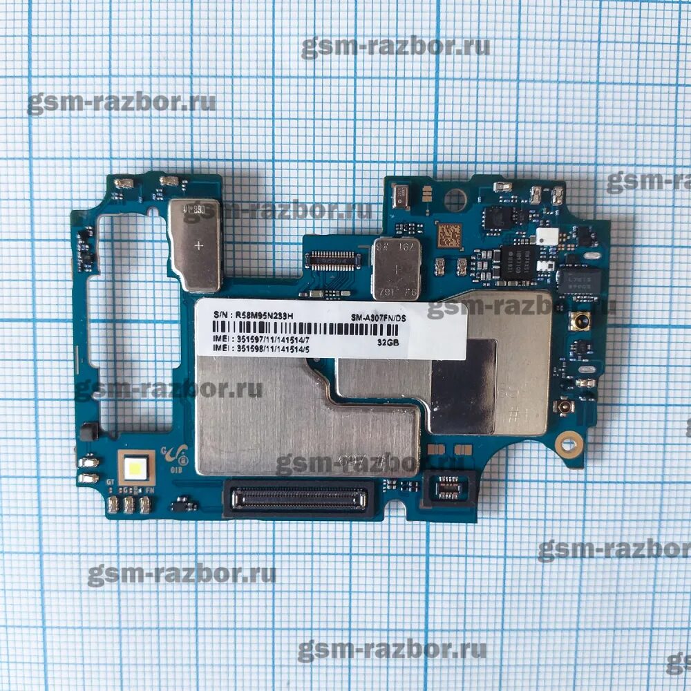 Схема материнской платы самсунг м 12 Системная плата Samsung Galaxy A30 (2019) (SM-A305FN) в распайку : Samsung : Мат