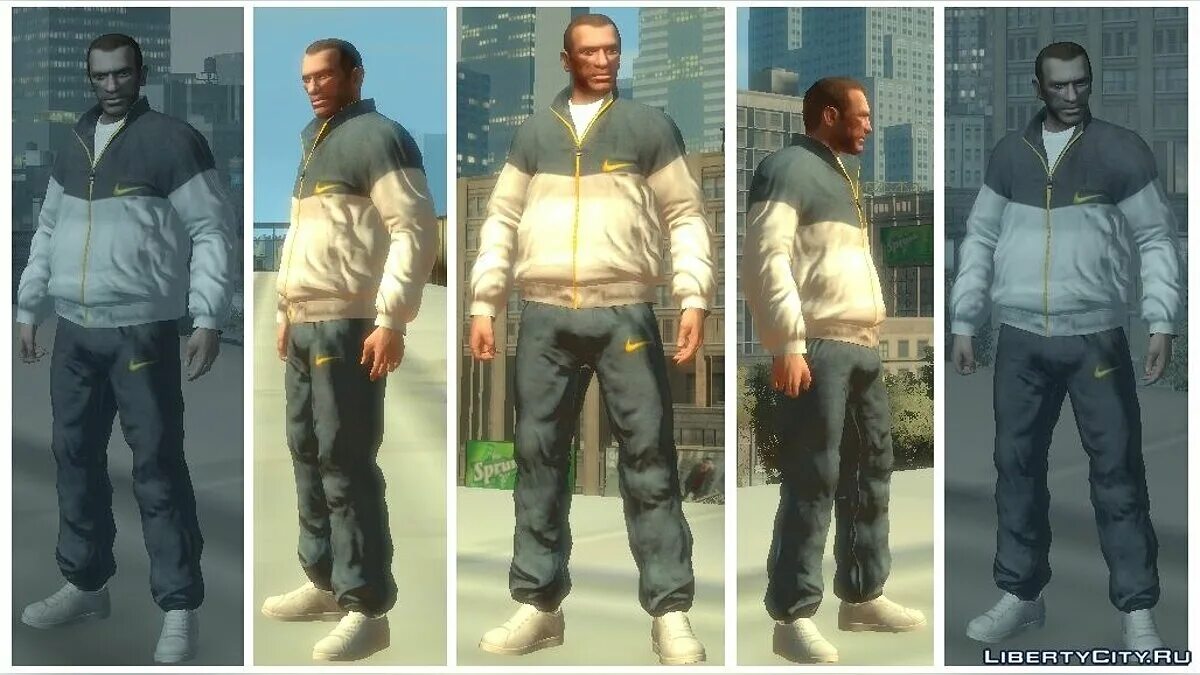 Спортивный костюм Нико БЕЛЛИКА. GTA 4 куртка. Нико Белич ГТА 4 костюм. Niko Bellic Tracksuit. Гта 4 моды скины