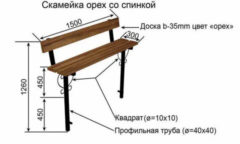 Размеры стола и лавочки на кладбище