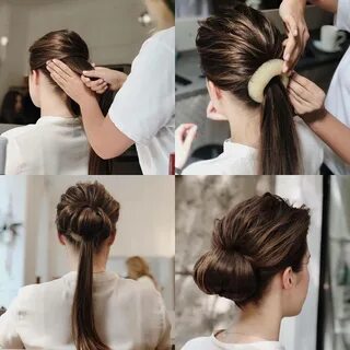 Высокие прически самой