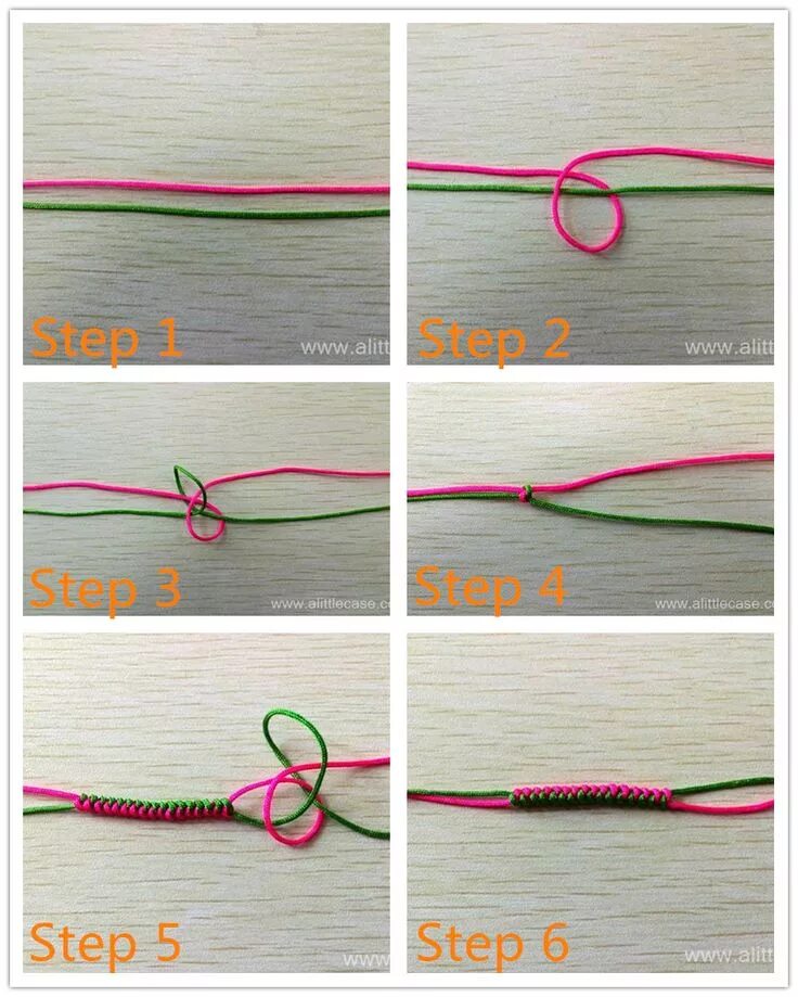 Как завязать узел на браслете из нити VEKNO 3Pcs/set Adjustable Handmade MIYUKI Seed Beads Bracelets for Women Natural