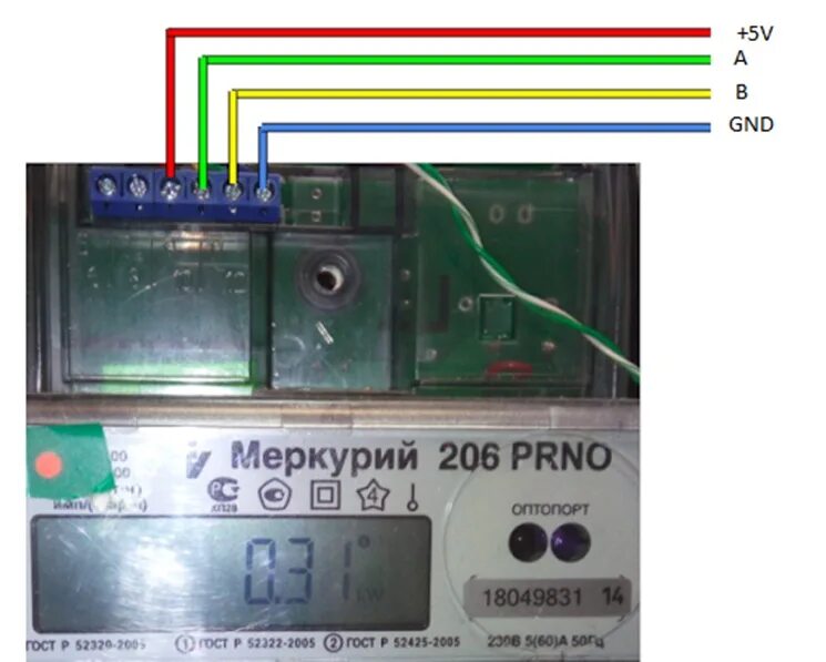 Меркурий 236 rs485. Меркурий 206 схема подключения rs-485.
