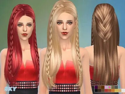 Sims hairs