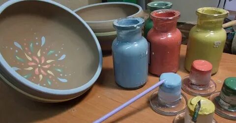 Краска для глины