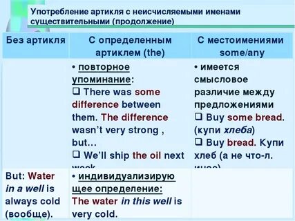 Неисчисляемое существительное перевод