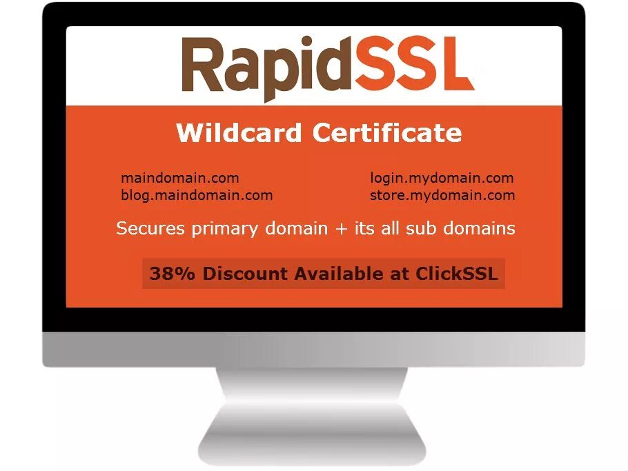 RAPIDSSL. Comodo POSITIVESSL Wildcard-сертификат. Wildcard сертификаты. Особенности?. Secured RAPIDSSL.