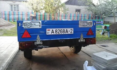 Прицеп зубренок размеры