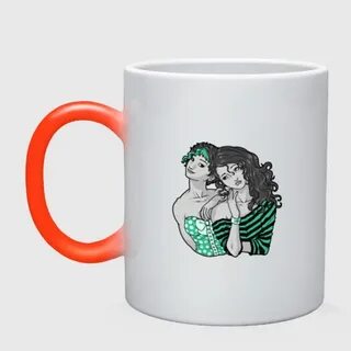 Кружкам две девушки