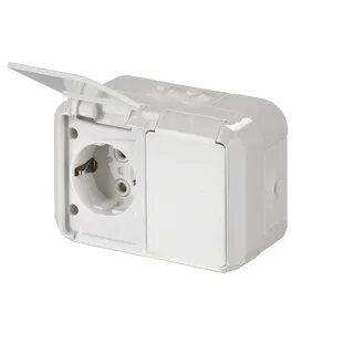 Розетка abb ip44