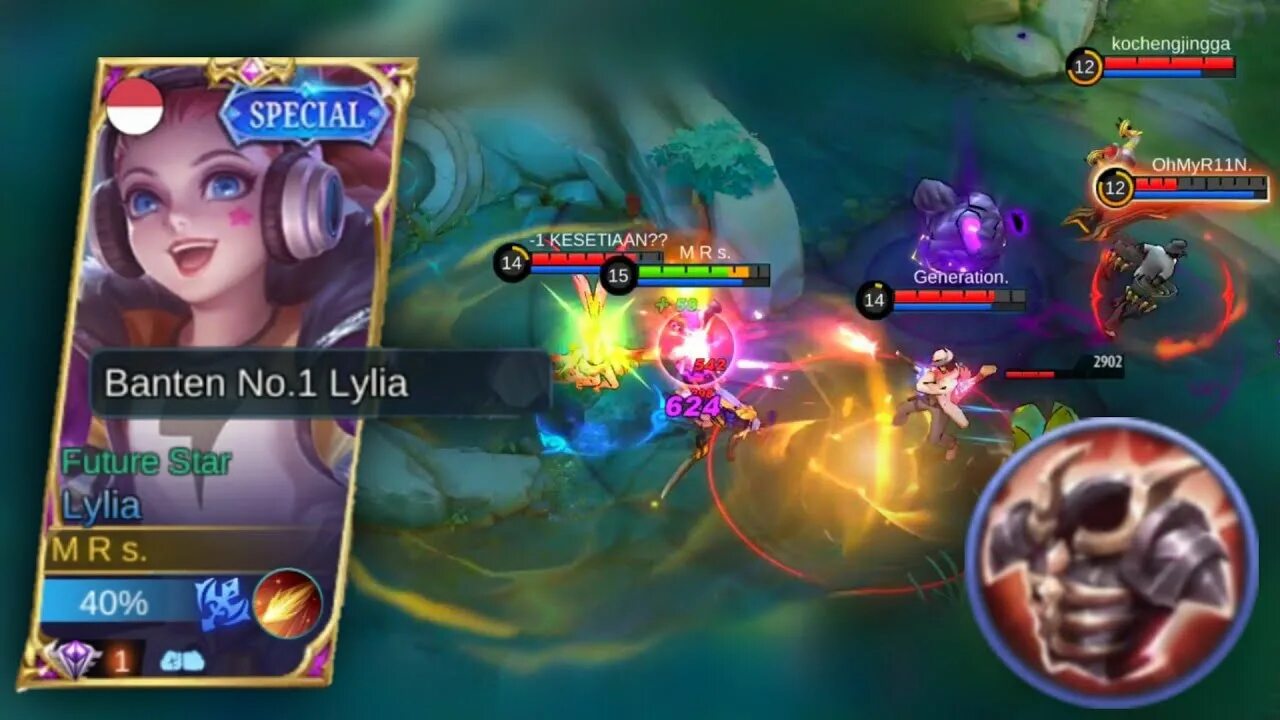 Lylia mobile Legends.