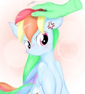 Rainbow petting