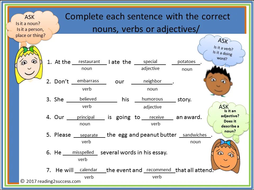 Complete each sentence using. Adjectives упражнения. Nouns и adjectives в английском языке. Упражнения английский where. Verb adjective.
