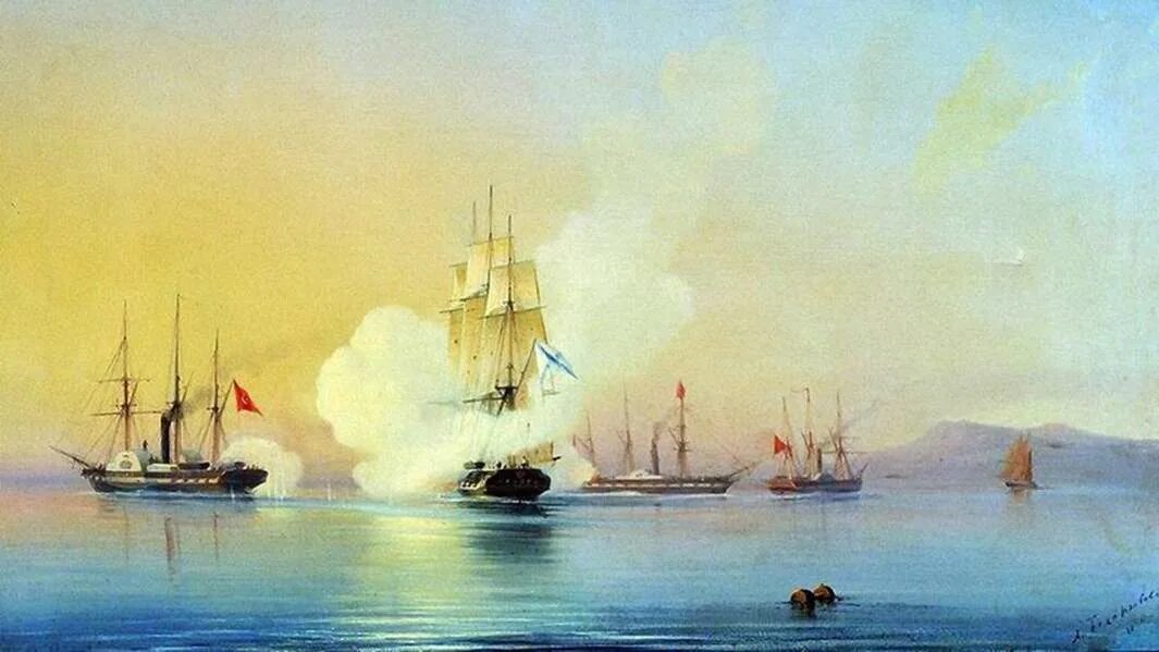 Афонское сражение художник. Афонское сражение художник