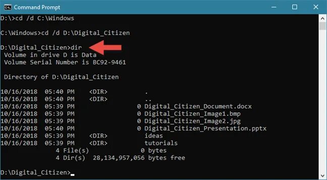 Cmd command line