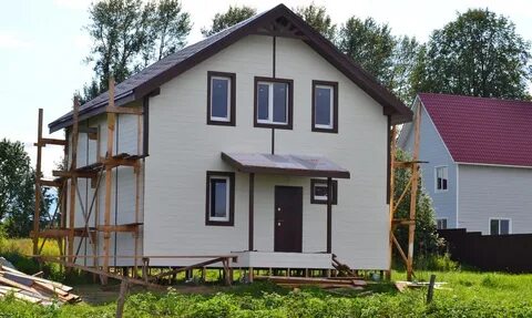 Чем отделать фасад каркасного дома