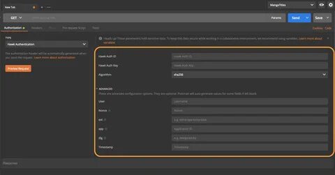 Auth hash