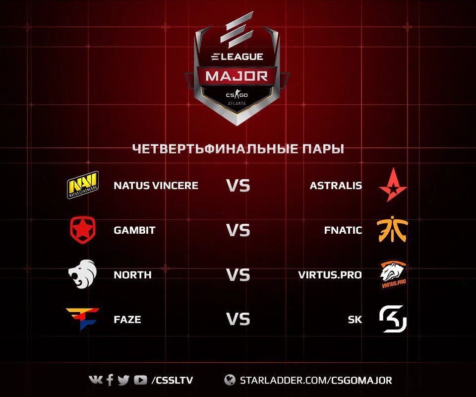 Расписание матчей КС го. КС матч. ELEAGUE Atlanta 2017. Расписание игр КС го.