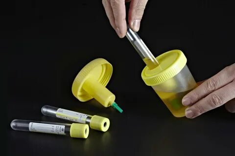 Контейнеры лабораторные для взятия проб, стерильные, п/п - 120 мл, с держателем,