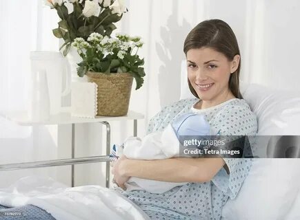 My mother in a hospital