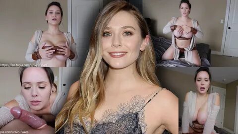 Elizabeth Olsen as Rey Skywalker - Suck and Fuck.