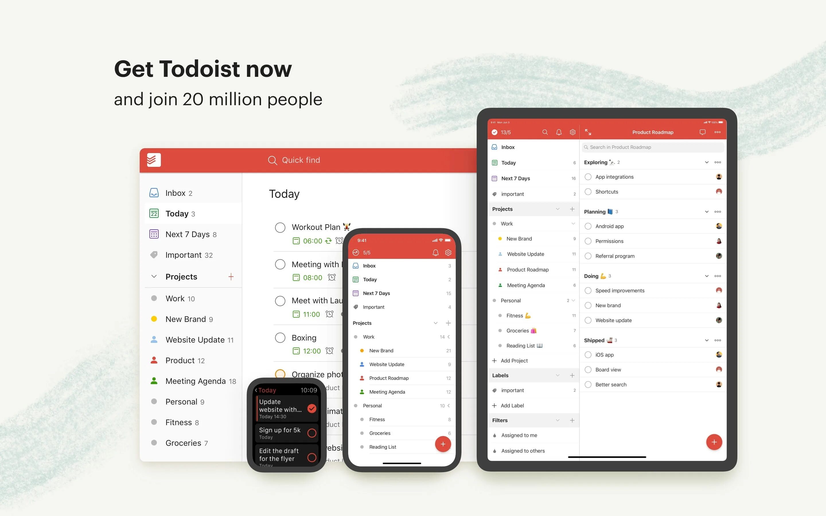 Todoist планировщик. Todoist приложение. Ещвщшеы. Todoist Интерфейс.