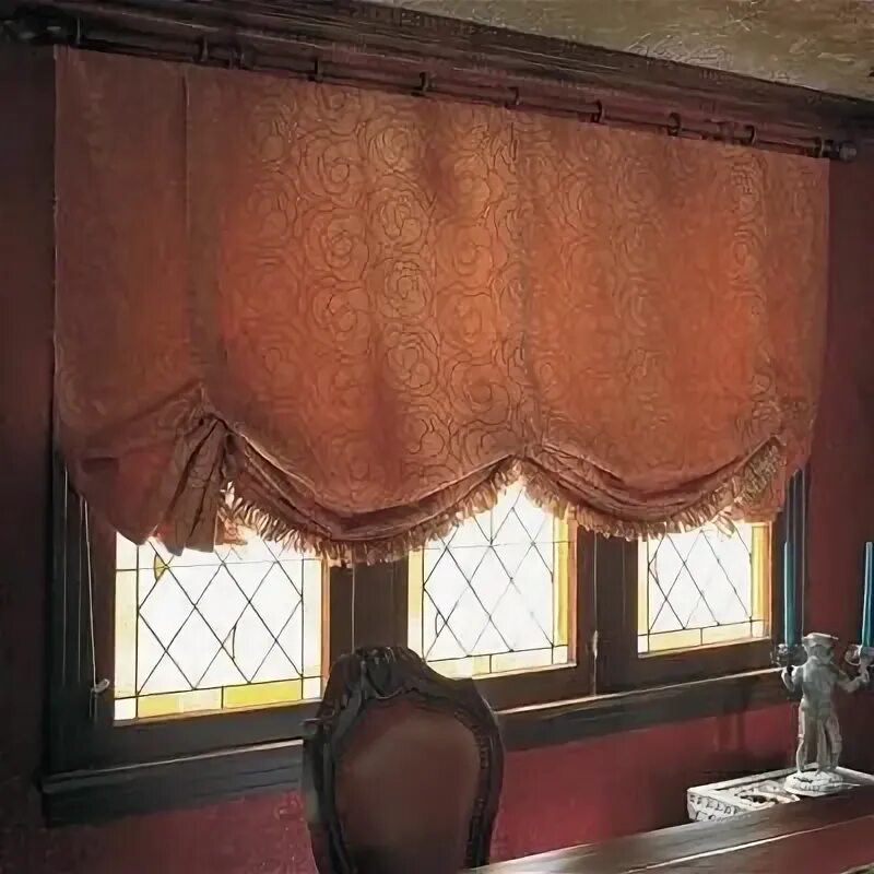 London in C.O.M Fabric roman shades, Drapery designs, Custom drapes