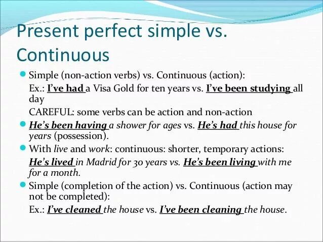 Complete with the present perfect continuous form. Present perfect present perfect Continuous. Present perfect simple and present perfect Continuous. Continuous, perfect Continuous.. Present perfect и present perfect Continuous правила.