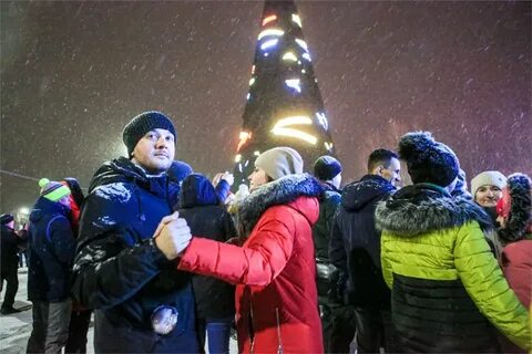 Новый год в красноярском крае