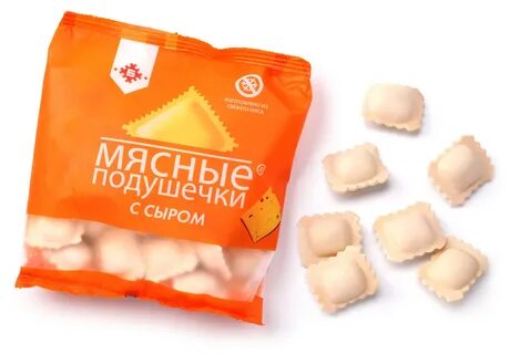 Пельмени мясные подушечки