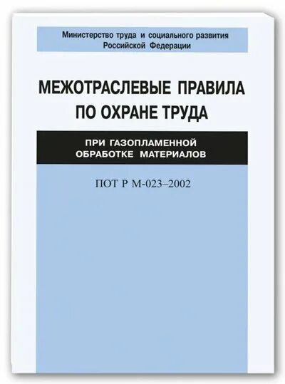 Межотраслевыми правилами по охране труда статус